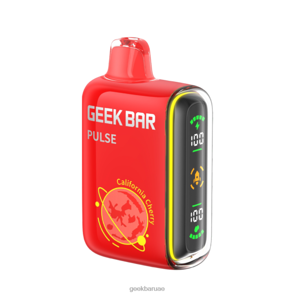 Geek Bar Dubai - Geek Bar Pulse 15 ألف سيجارة إلكترونية يمكن التخلص منها DVBVL46 كاليفورنيا الكرز