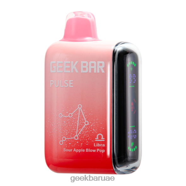 Geek Bar Dubai - Geek Bar Pulse 50 ملغ DVBVL6 التفاح الحامض البوب