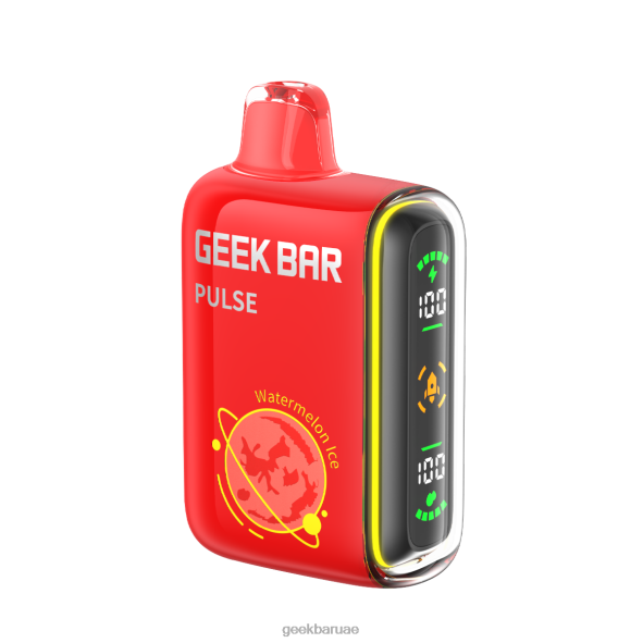 Geek Bar Vape Dubai - Geek Bar Pulse 15 ألف سيجارة إلكترونية يمكن التخلص منها DVBVL67 ثلج البطيخ