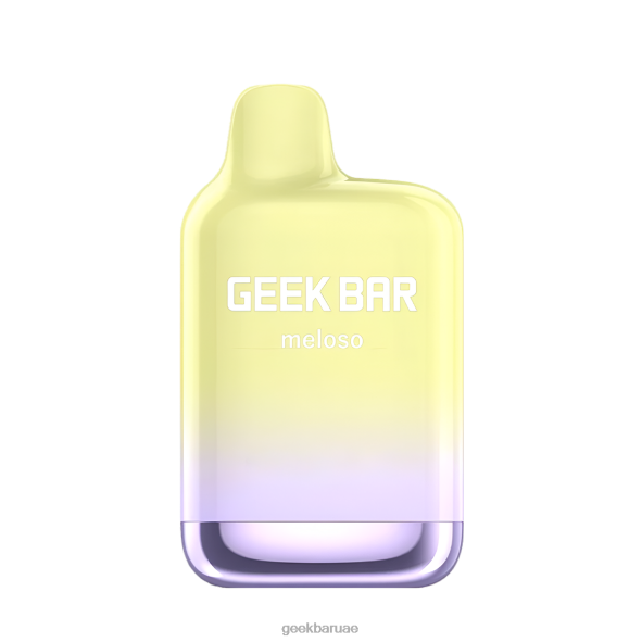 Geek Bar UAE - Geek Bar Meloso vape للمحترفين القابل للتصرف DVBVL121 الأناناس وجوز الهند الجليد